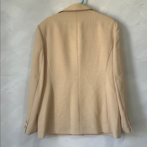 Vintage butter yellow blazer suit jacket y2k size S-M - Picture 5 of 5